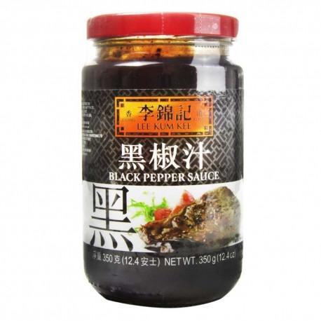 李锦记黑椒汁 LKK Black Pepper Sauce*350g  保质期 ：27/02/2025