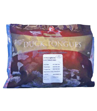 冻鸭舌（樱桃谷牌）Frozen Duck Tongues*500g 保质期：31/01/2025