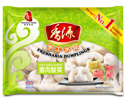 香源饺子-猪肉酸菜饺子*400克/Pork Chinese Sauerkraut Dumplings*410g