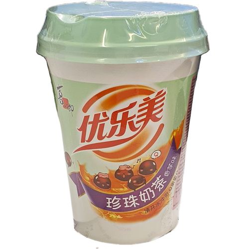 优乐美珍珠奶茶-香芋味  Instant Tapioca Tea Drink-Tarox70g  配吸管！ 保质期：21/12/2024