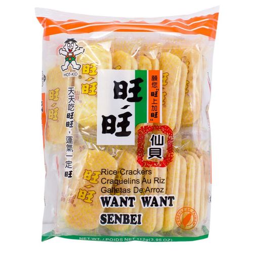 旺旺仙贝-大袋装  *112g Senbei Rice Cracker 保质期：12/09/2024