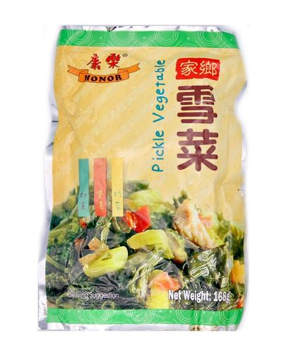 康乐家乡雪菜*168克  Pickle Vegetable*168g  保质期：30/10/2025