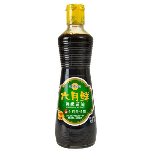 六月鲜特级酱油-大瓶*500ml SH Soy Sauce x500ml 保质期：30/04/2025