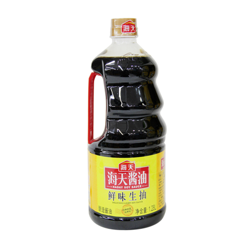 海天鲜味生抽 中桶1.28升  HT Brand Light Soy Sauce x1.28L
