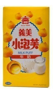 义美小泡芙 -牛奶味 57g IM Milk Puff 保质期：04/01/2025