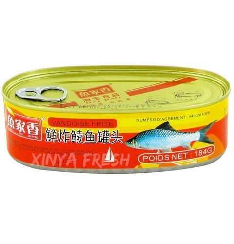 鱼家香鲜炸鲮鱼184g YJX Fried Dace 保质期：23/12/2025