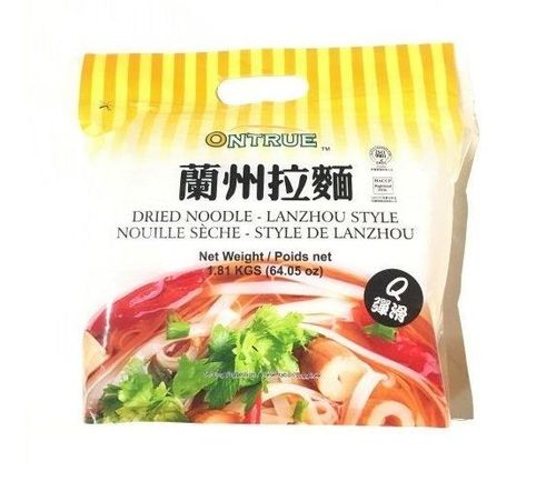元实兰州拉面*1.80kg Ontrue Dried Noodle - Lanzhou Style Ontrue 保质期：30/04/2025