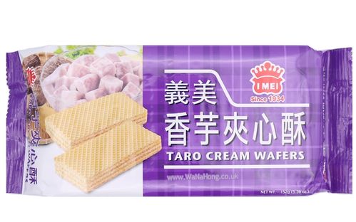 义美夹心酥-香芋52g IM Cream Wafer-Taro保质期：31/05/2024