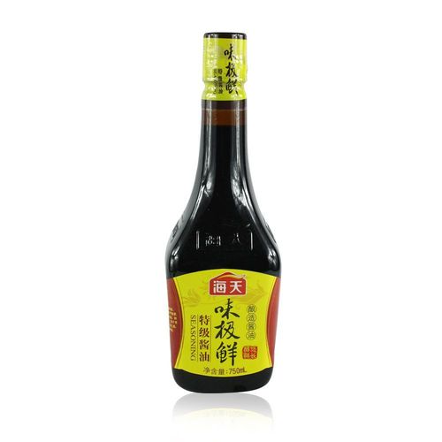 海天招牌味极鲜酱油 大瓶 750ml HD Seasoning Soy Sauce 保质期：11/12/2025