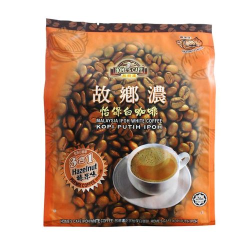 故乡浓怡保白咖啡3合1-榛子味  3 in 1 Hazelnut White Coffee  特价销售！！！  保质期：05/04/2024