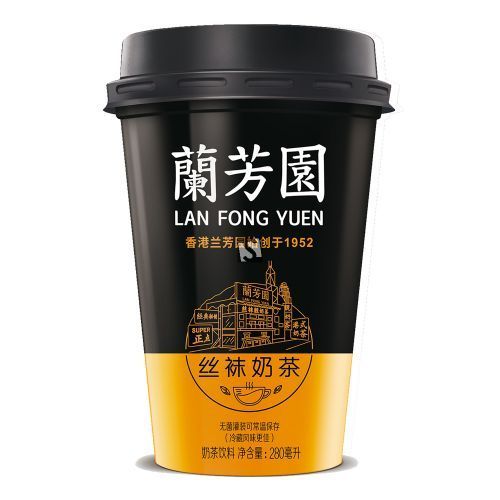 香飘飘兰芳园丝袜奶茶280ml  Lan Fong Yuen Milk Tea  保质期：13/06/2024