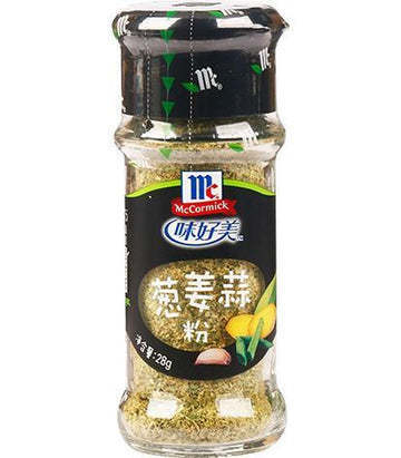 味好美瓶装葱姜蒜粉 28g Spring Onion Ginger  Garli Powder x28g   保质期 ：19/03/2025