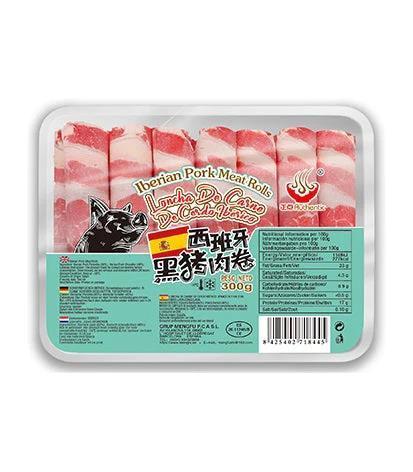 正点西班牙黑猪肉卷300g Iberian Pork Meat Rolls 保质期：10/07/2025