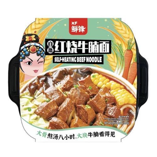 鲜锋自热锅-猪软骨面*638g Self Heating Pork Cartilage Noodle 保质期:07/07/2024