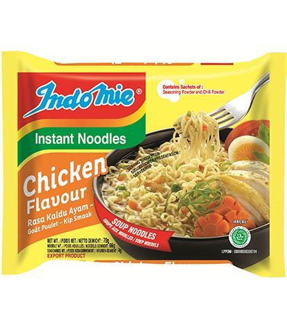 Indomie捞面-鸡肉味80g ID Indomie Noodles -Chicken  保质期：