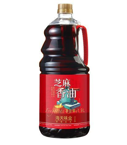 海天纯芝麻油-大桶装 1.9L HD Sesame Oil  特价销售！！保质期：11/10/2024