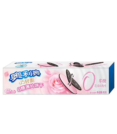 奥利奥零糖薄片饼干-玫瑰95g Oreo Crisp Cookie - Rose 保质期：04/09/2024
