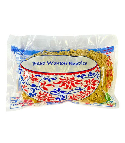 环球云吞粗面400g 冷冻装 WF Broad Wonton Noodles 保质期：31/03/2025
