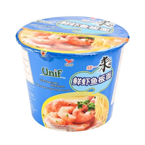 统一桶面鲜虾鱼板/ UNI Noodles Bowl - Shrimp Fish *100G 保质期: