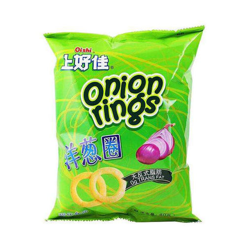 上好佳-洋蔥圈 45g  OS Onion Rings  保质期：22/03/22