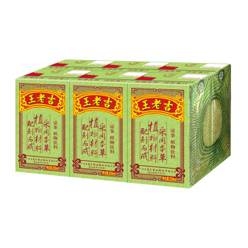 王老吉凉茶纸盒装6连包装  40mlWLJ Herbal Drink 6*240ml  保质期：30/10/22