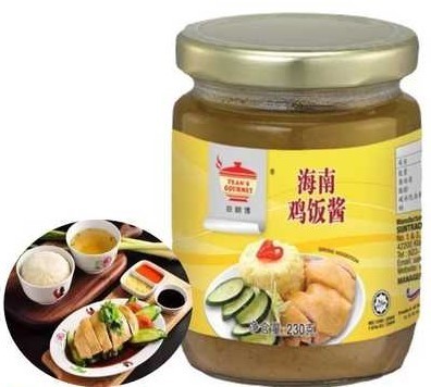 田师傅海南鸡饭酱料*230g/Hainanese Chicken Rice Paste 保质期：13/09/23