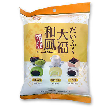 皇族和风大福-红豆 牛奶味 RF Mix Moch(R/b Milk Matcha x250g 保质期：24/11/22