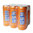 北冰洋橙汁汽水 6罐装 6*330ml BBY Brand Orange Flavour Soft Drink保质期：