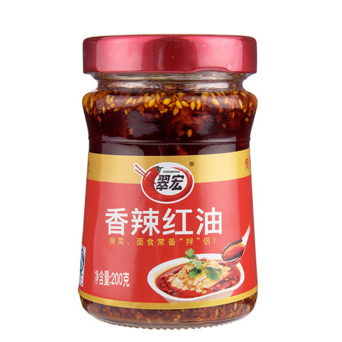 翠宏香辣红油 CH Brand Spicy hot Oil x200g 保质期：20/04/23