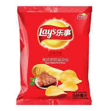 乐事薯片-得克萨斯烧烤味 70克 LS Potato Chips-BBQ Flavour *70g 保质期：
