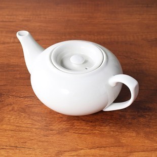 白瓷茶壶*1pc  tea pot