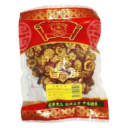 正丰山楂片干150g ZF Dried Haw Flakes 保质期：25/10/23