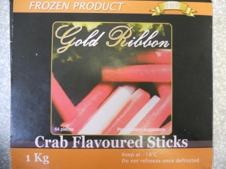蟹柳 500g 半盒  Crab Flavoured Seafood Sticks 500G 保质期：09/07/23