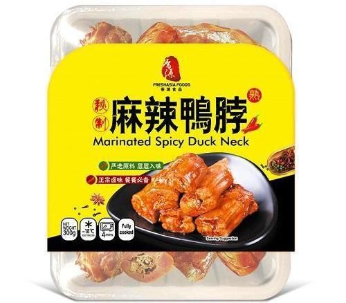 香源蜜汁麻辣鸭脖（熟食）300g Spicy Duck neck （cooked）