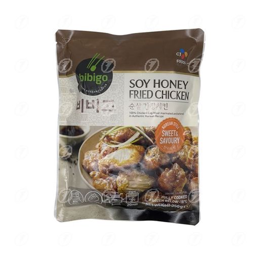 韩式吮指炸鸡-蜂蜜酱油味 350g Korean Style Fried Chicken with Soy Honey Sauce 保质期：18/11/22