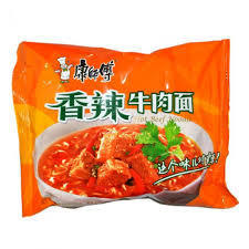 康师傅经典单包（香辣牛肉）KSF Noodles-Spicy Beef  保质期：16/07/22