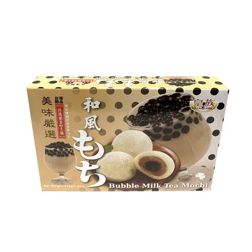 皇族和风麻糬-珍珠奶茶 210g MochiBubble Tea 保质期：