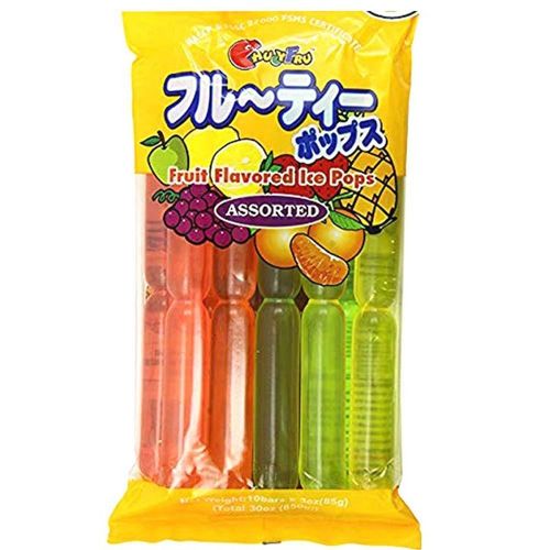 ABC水果棒-综合装大袋装 850g  Fruit Ice Pop Assorted 850g 保质期：06/09/22