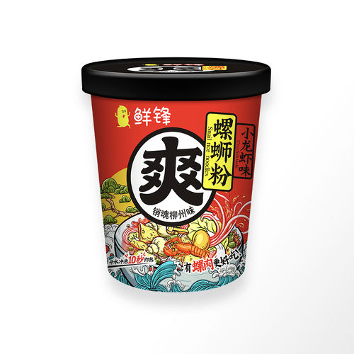 鲜锋螺蛳粉-小龙虾味 Snail Rice Noodle-Crayfish 保质期：15/07/22