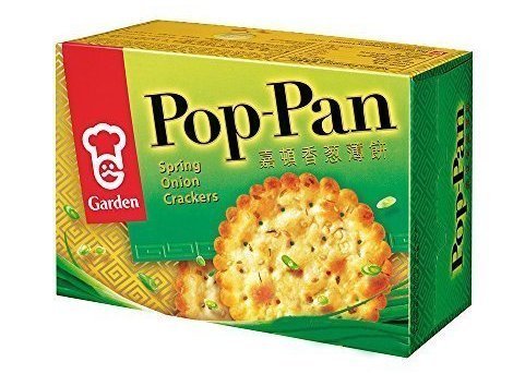 嘉顿香葱薄饼 200g POP Pan Spring Onion Biscuit 保质期：30/07/2024