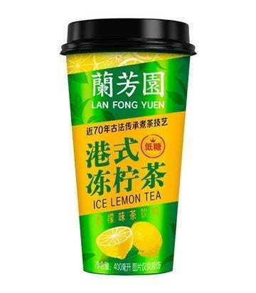 香飘飘兰芳园港式冻柠茶 Lan Fong Yuen Lemon Tea 400ml 保质期：21/08/22