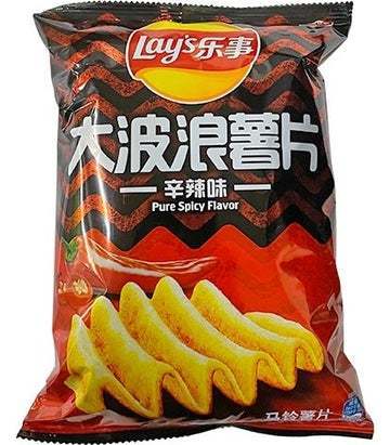 乐事薯片大波浪辛辣味70gLay's Potato Chip Spicy Flavour  保质期：20/07/22