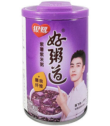 银鹭好粥道紫薯紫米粥280g Congee - Purple Sweet Potato  Rice 保质期：07/11/2025