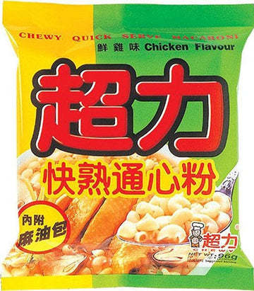 超力快熟通心粉-鸡味96g Chewy Instant Macaroni - Chicken 保质期：25/03/23