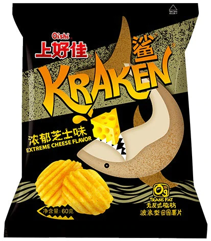 上好佳薯片-浓郁芝士味60g Potato Chips- Cheese    保质期：06/10/22