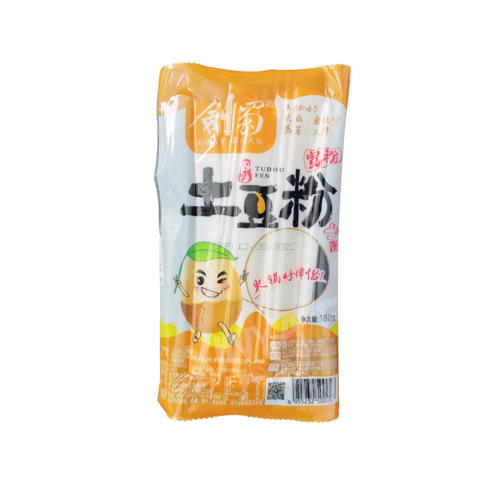 剑蜀土豆粉粉-中宽  180g  Sweet Potato Noodle 180g 保质期:10/10/22