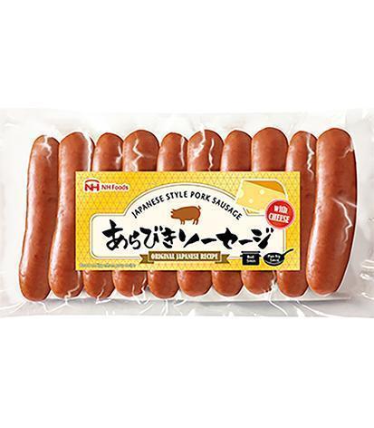 NH日式脆皮芝士香肠185g Japanese Style Cheese Sausage 保质期：