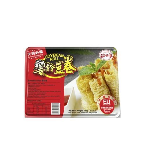 筷来筷往响铃卷 Fried Bean Curd Roll x165g  保质期：