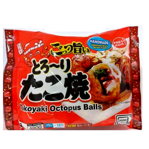 日式章鱼烧小丸子 480g takoyaki Octopus Balls480 保质期：
