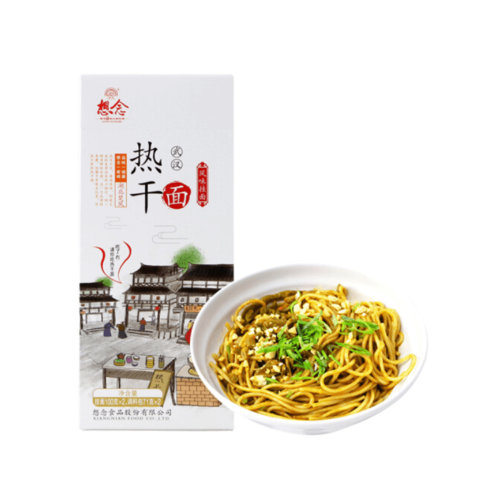 想念武汉热干面(含调料包 HotDry Noodle Sesame x342g )  保质期：